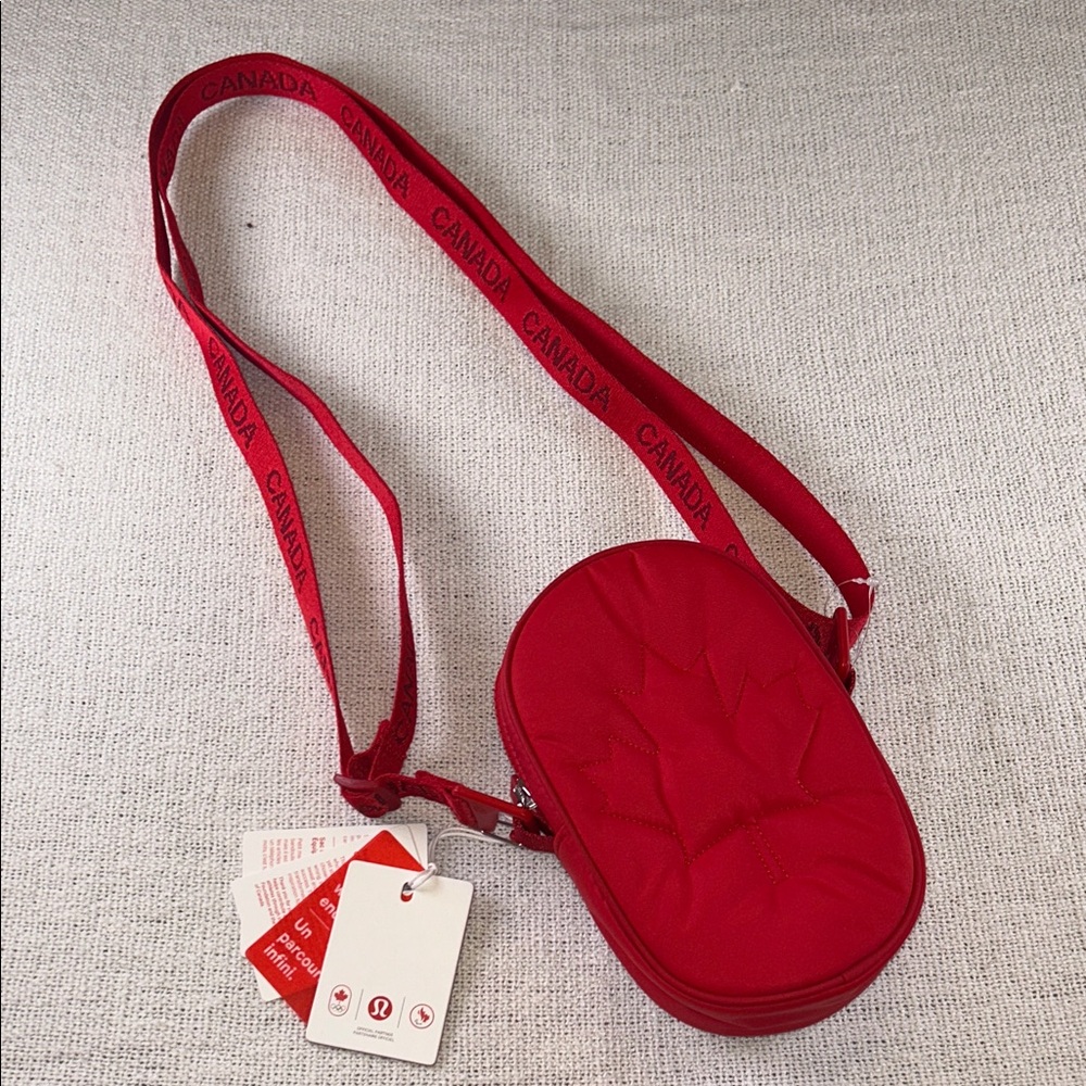 NWT Lululemon TEAM CANADA 22 Crimson Red